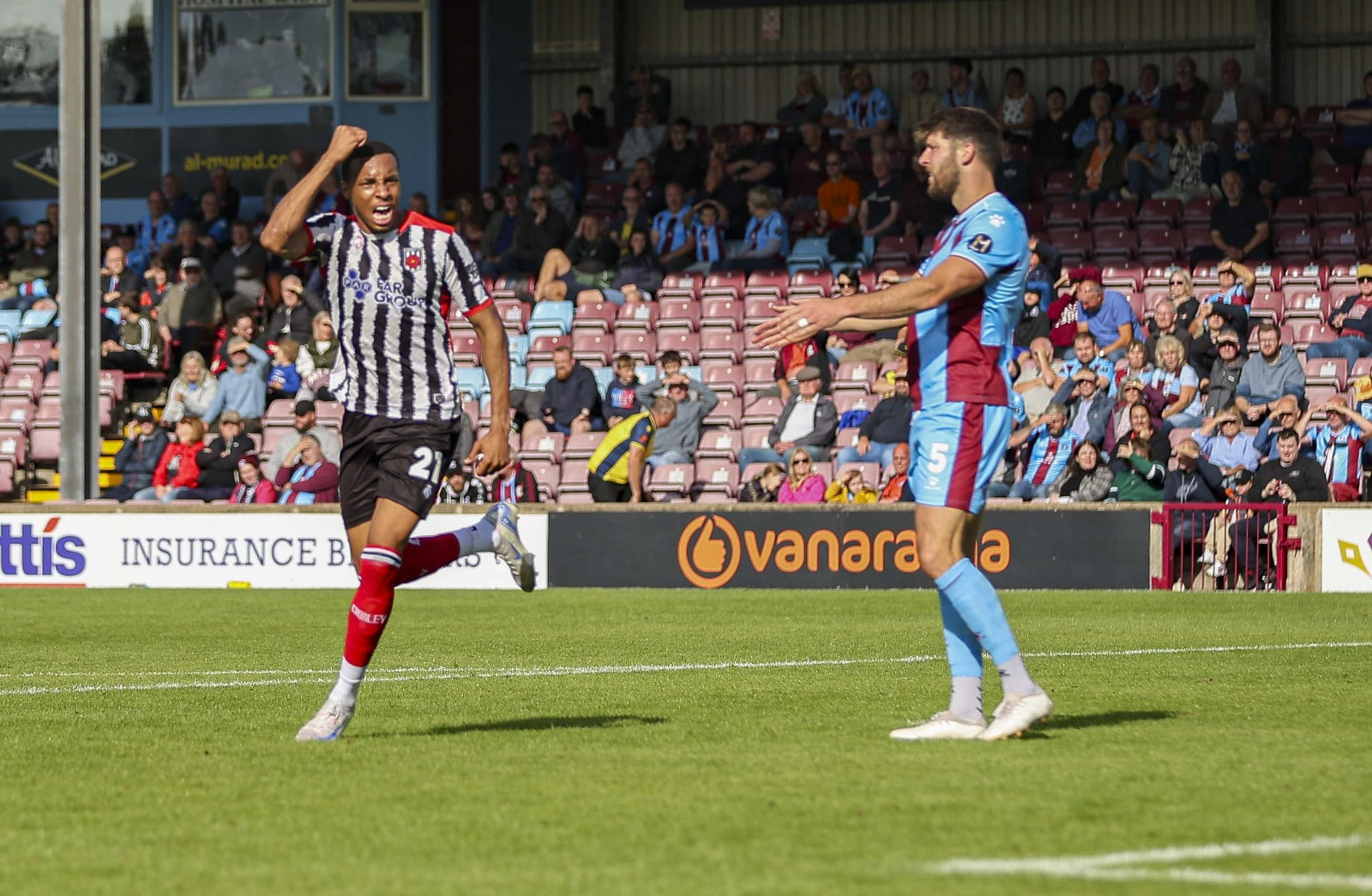 REPORT: Scunthorpe United 1-1 Chorley